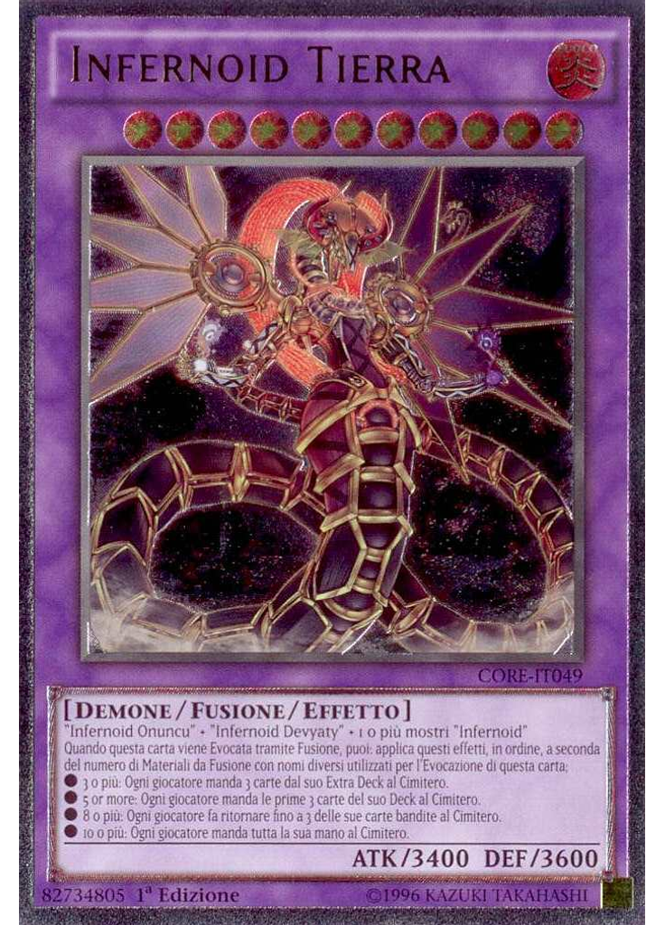 Infernoid Tierra (Ultimate Rare 1st Edition)
