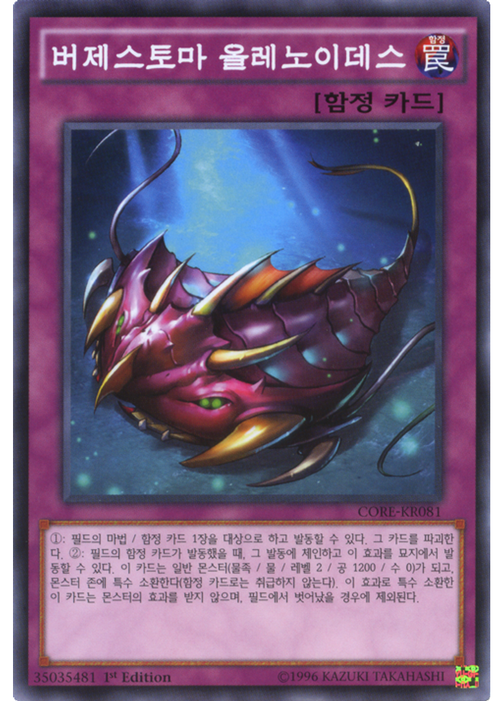 버제스토마 올레노이데스