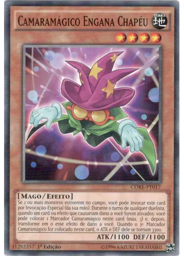Camaramágico Engana Chapéu