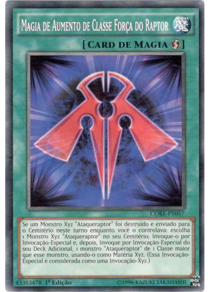 Magia de Aumento de Classe Força do Raptor