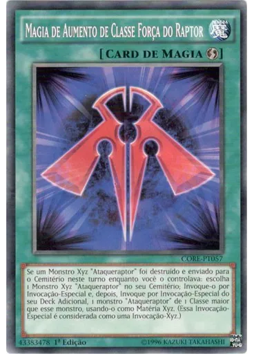Magia de Aumento de Classe Força do Raptor