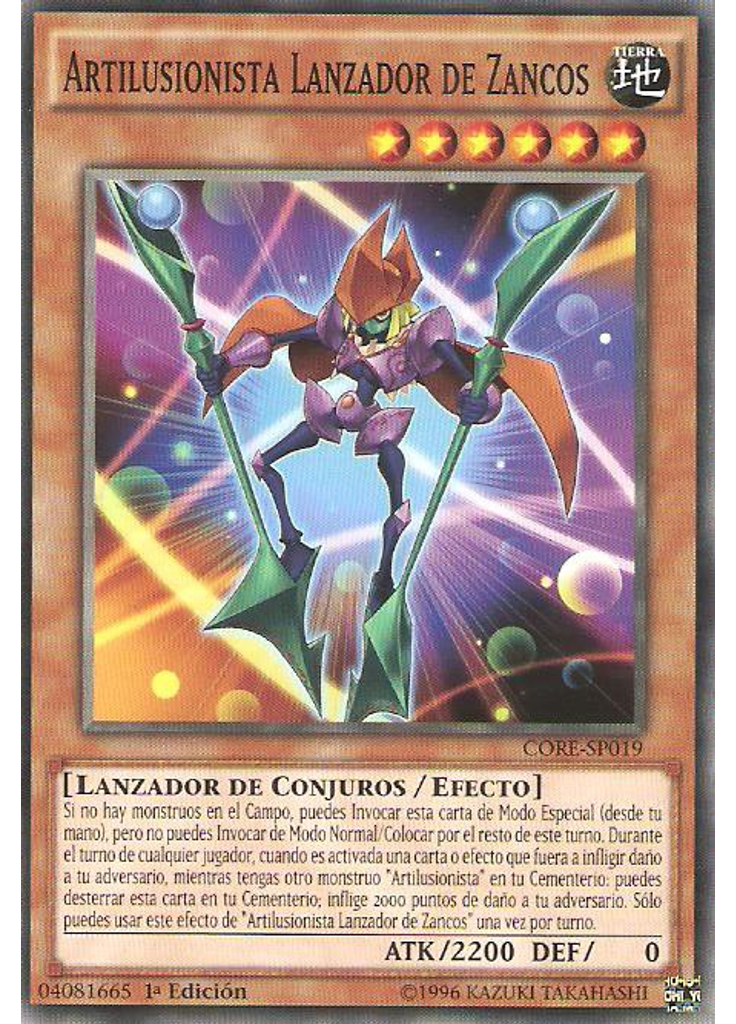 Artilusionista Lanzador de Zancos