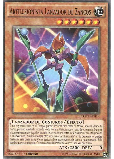 Artilusionista Lanzador de Zancos