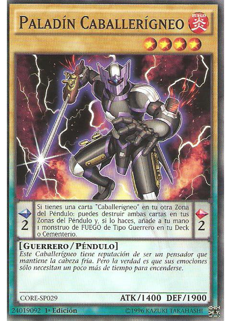 Paladín Caballerígneo