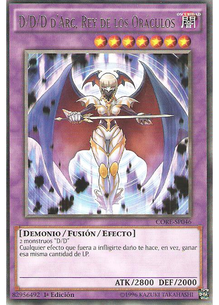 D/D/D d'Arc, Rey de los Oráculos