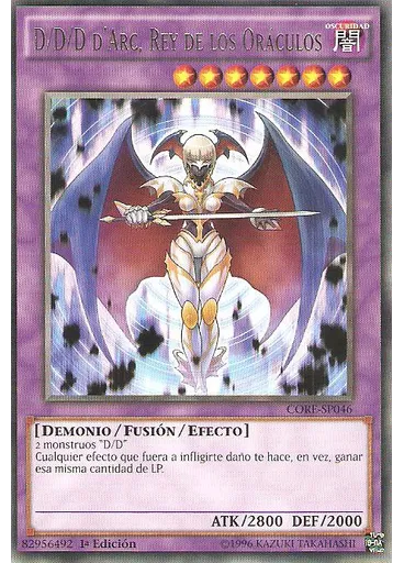 D/D/D d'Arc, Rey de los Oráculos