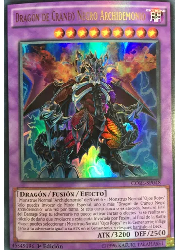 Dragón de Cráneo Negro Archidemonio