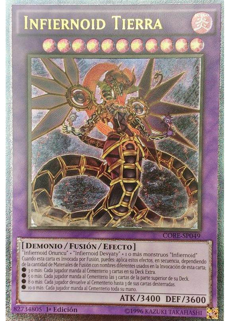 Infiernoid Tierra (Ultimate Rare 1st Edition)