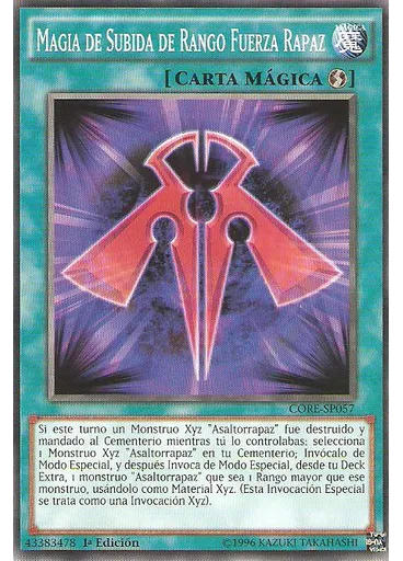 Magia de Subida de Rango Fuerza Rapaz