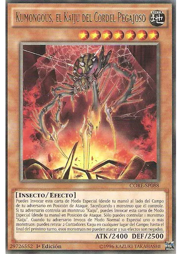 Kumongous, el Kaiju del Cordel Pegajoso