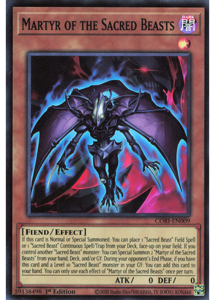 Martyr of the Sacred Beasts