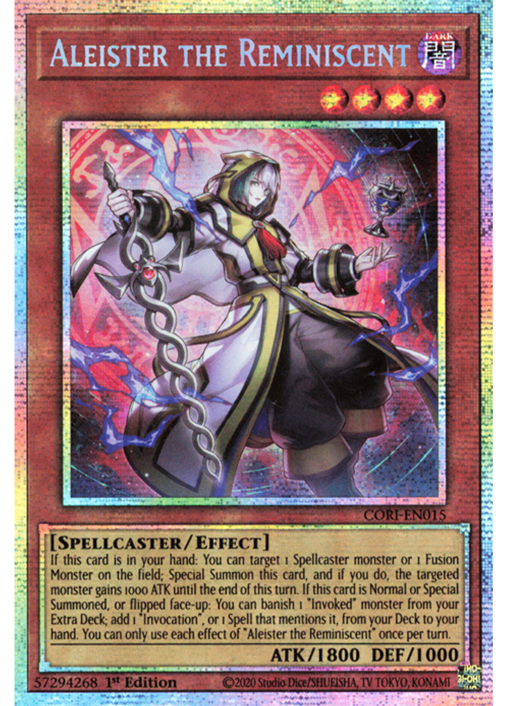 Aleister the Reminiscent (Starlight Rare 1st Edition)
