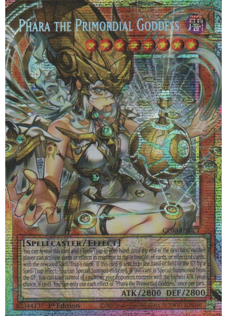 Phara the Primordial Goddess (Starlight Rare 1st Edition)