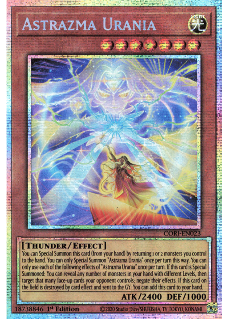 Astrazma Urania (Starlight Rare 1st Edition)