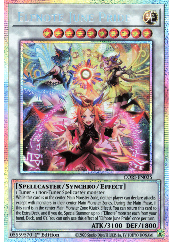 Elfnote June Pride (Starlight Rare 1st Edition)