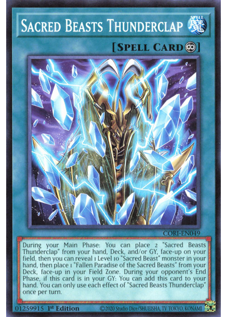 Sacred Beasts Thunderclap