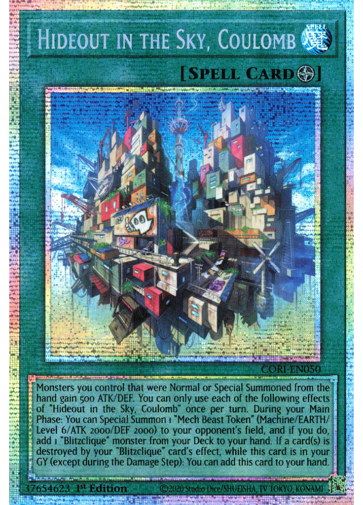 Hideout in the Sky, Coulomb (Starlight Rare 1st Edition)