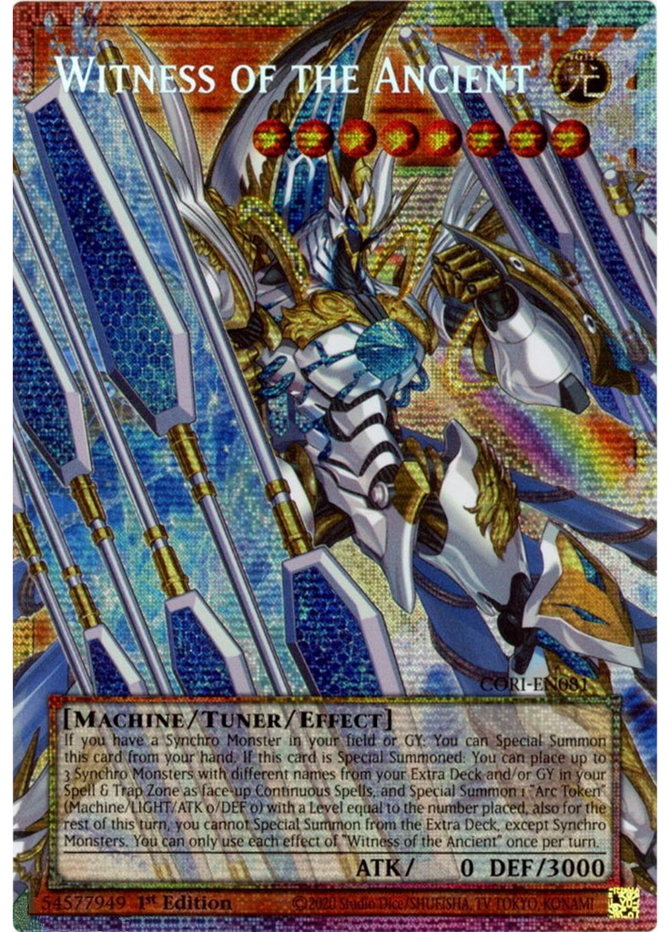 Witness of the Ancient (Starlight Rare 1st Edition)