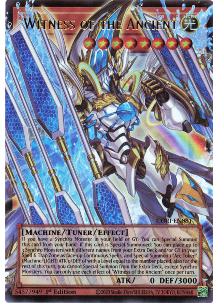 Witness of the Ancient (Ultra Rare 1st Edition Ea)