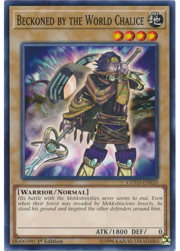 Beckoned by the World Chalice — Code of the Duelist