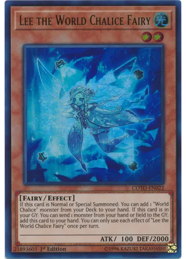 Lee the World Chalice Fairy