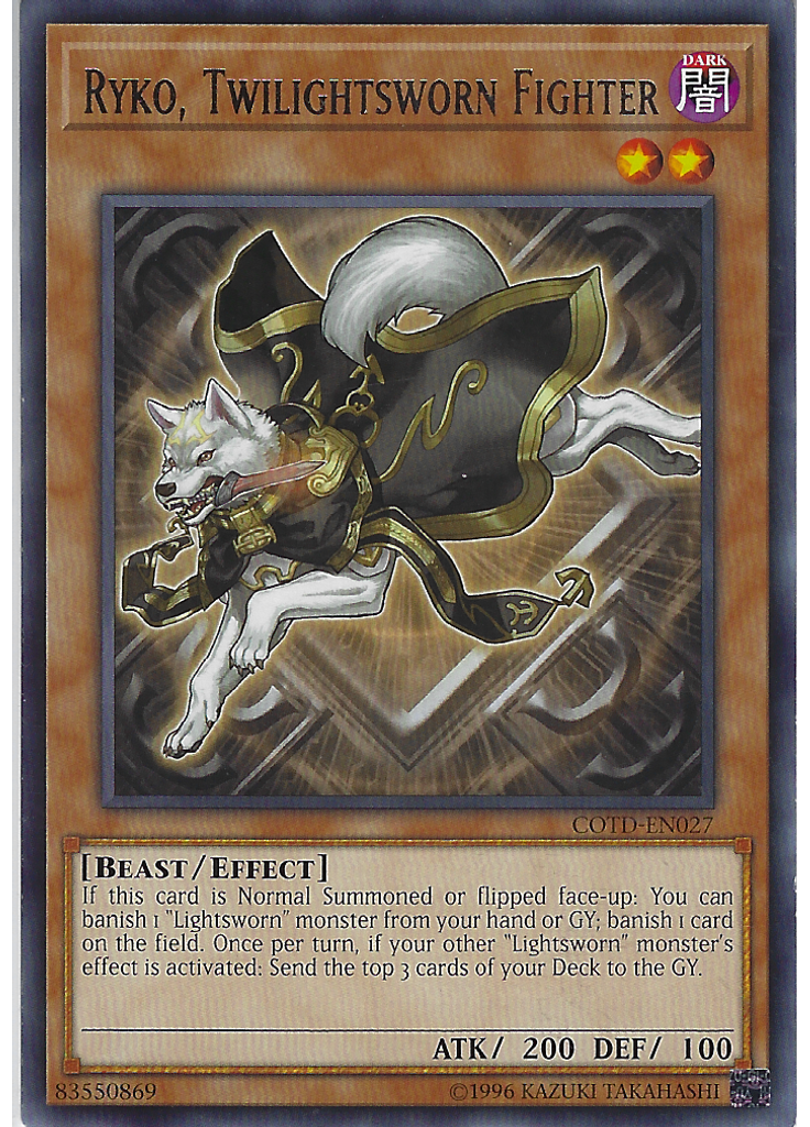 Ryko, Twilightsworn Fighter (Rare Unlimited)