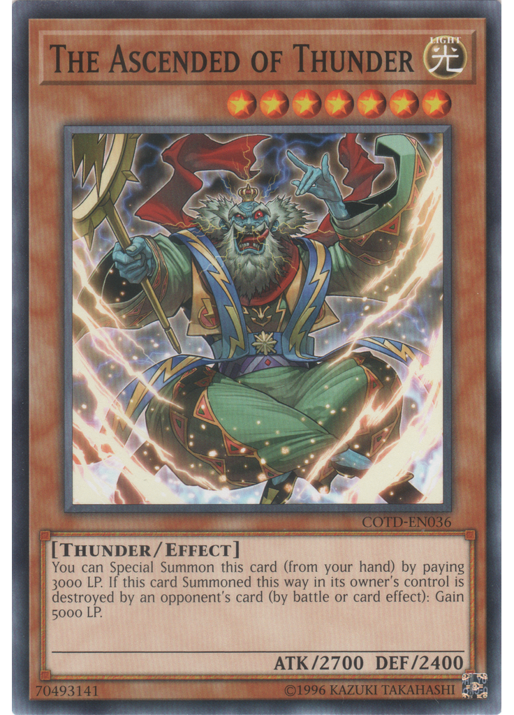 The Ascended of Thunder (Short Print Unlimited)