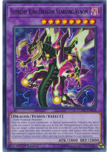 Supreme King Dragon Starving Venom