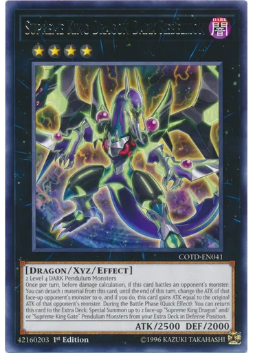 Supreme King Dragon Dark Rebellion