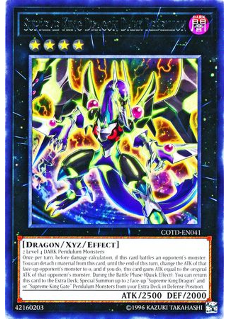 Supreme King Dragon Dark Rebellion (Rare Unlimited)