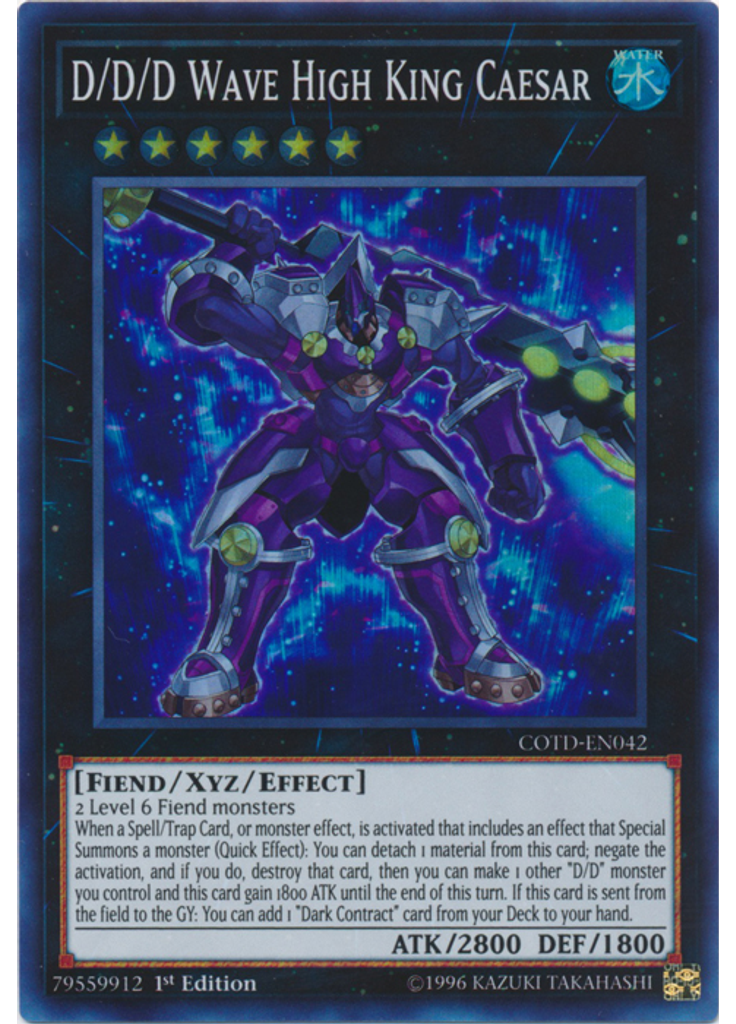 D/D/D Wave High King Caesar