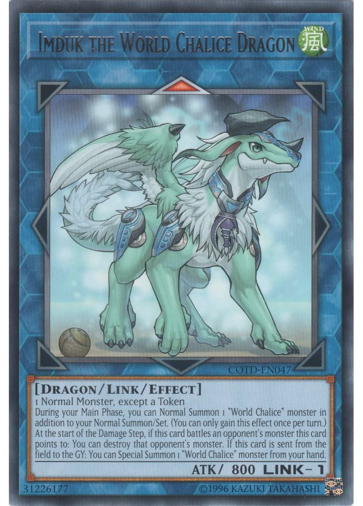 Imduk the World Chalice Dragon (Rare Unlimited)