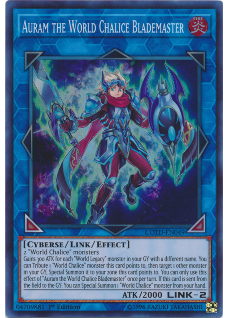 Auram the World Chalice Blademaster