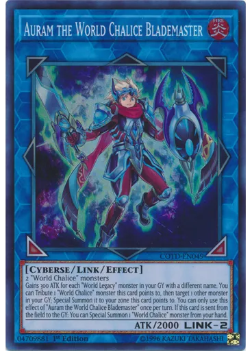 Auram the World Chalice Blademaster