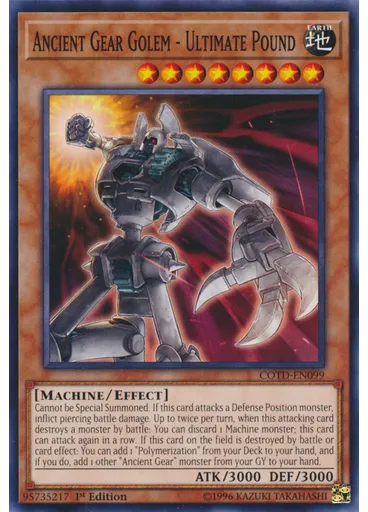 Ancient Gear Golem - Ultimate Pound