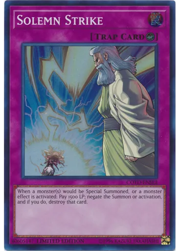 Solemn Strike — Code of the Duelist Special Edition
