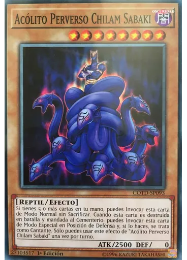 Acólito Perverso Chilam Sabaki