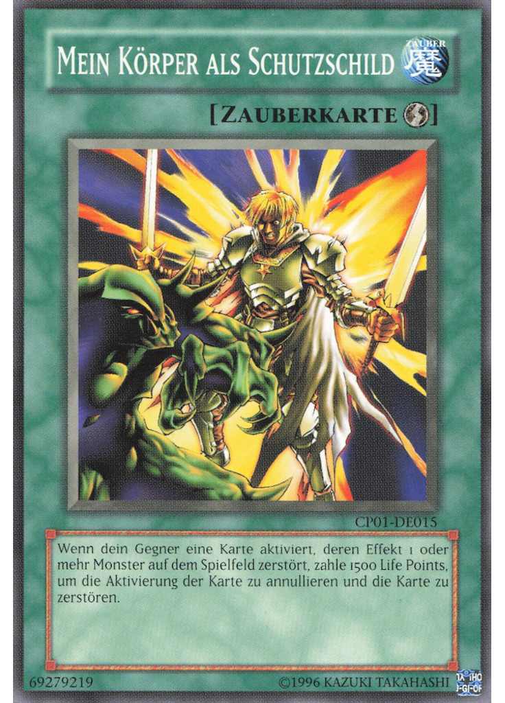 Mein Körper als Schutzschild