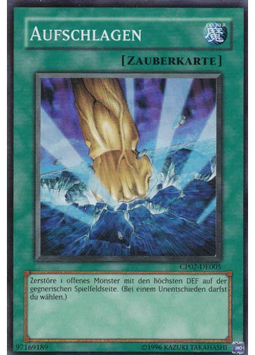 Aufschlagen