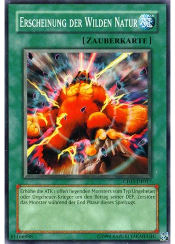 Erscheinung der Wilden Natur
