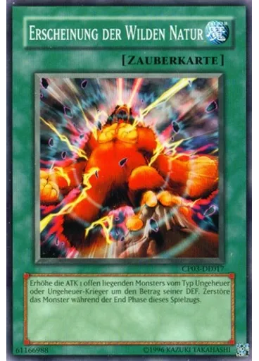 Erscheinung der Wilden Natur