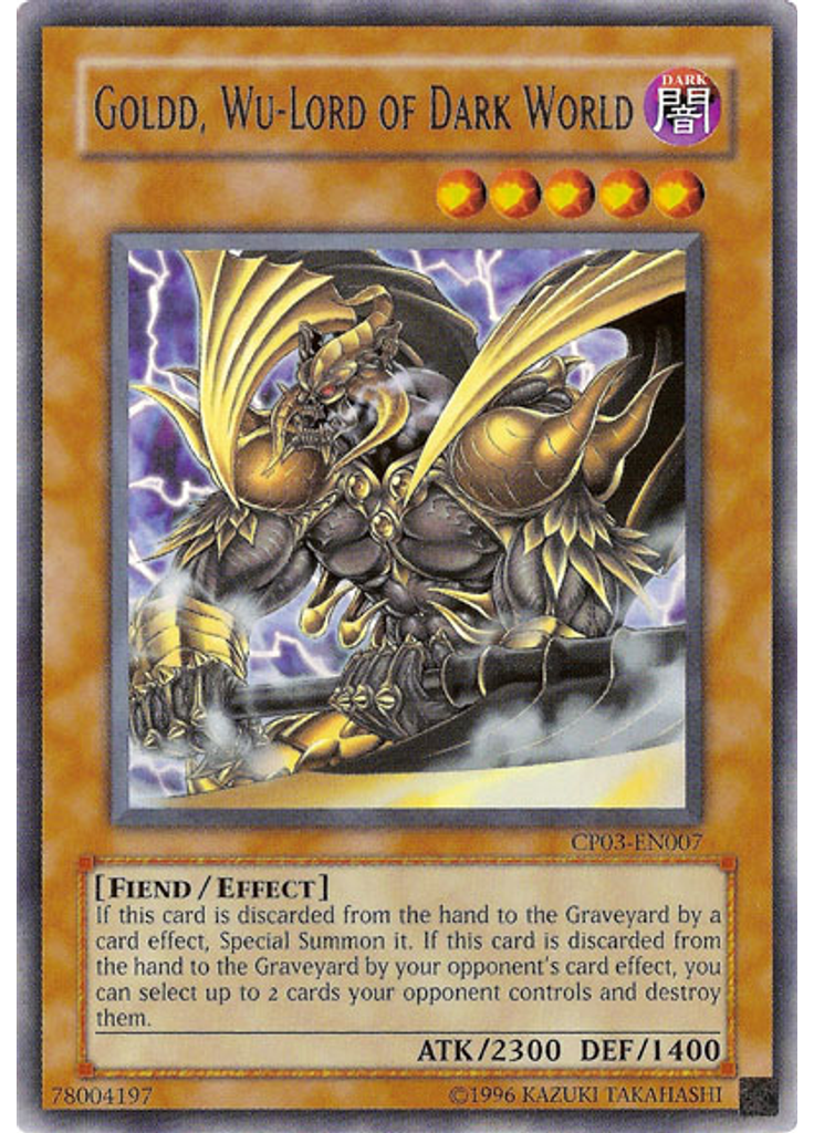 Goldd, Wu-Lord of Dark World