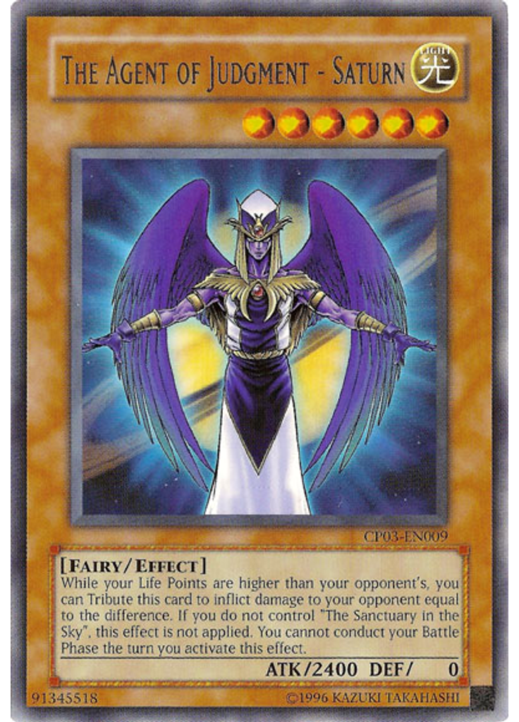 The Agent of Judgment - Saturn