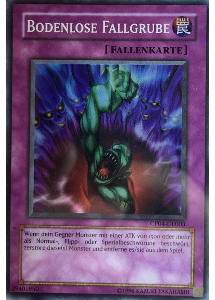 Bodenlose Fallgrube