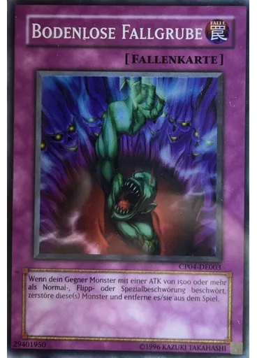Bodenlose Fallgrube