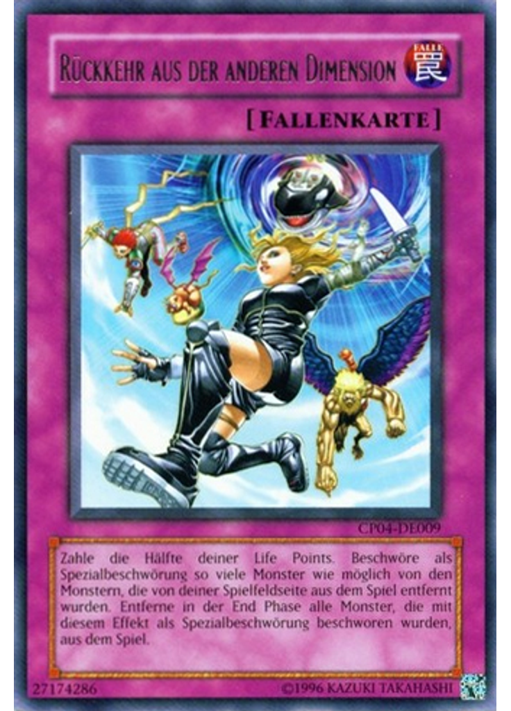 Rückkehr aus der anderen Dimension
