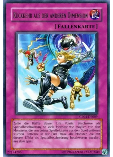 Rückkehr aus der anderen Dimension