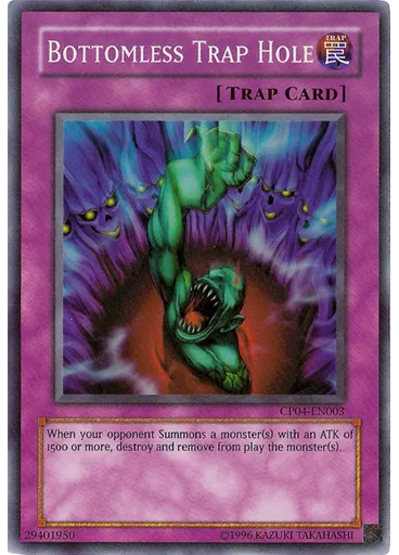Bottomless Trap Hole