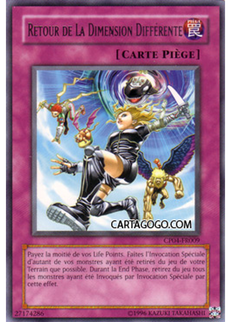 Retour de La Dimension Différente