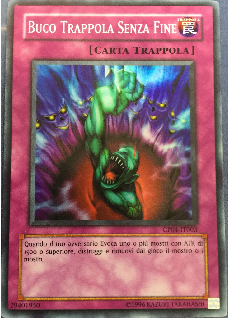 Buco Trappola Senza Fine